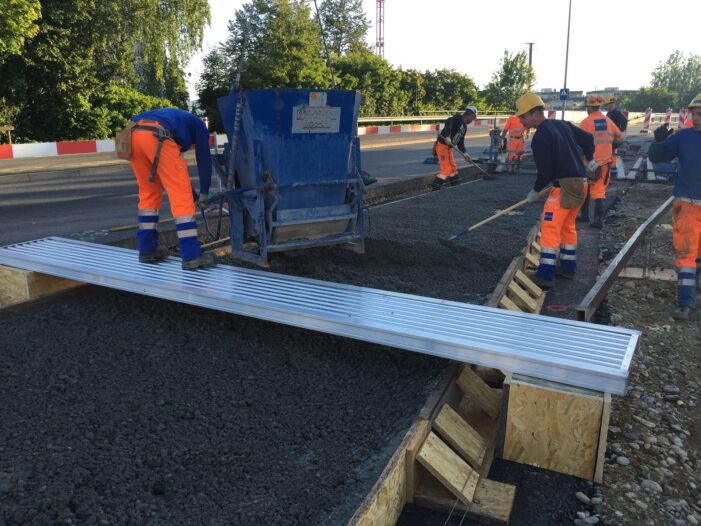 Belagseinbau Kreisel Chotten, Sursee